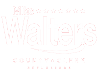 Mike Walters for County Clerk Logo